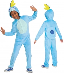 Costum pentru copii POKEMON Sobble kigurumi, salopetă albastră 126–136 cm (7–8 ani)