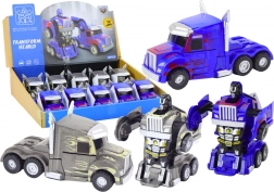 Auto-robot camion 2în1 robot 2 culori