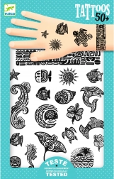 Tatuaje pentru copii Polinezia de la Djeco