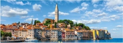 Puzzle panoramic DINO Rovinj – port, 1000 piese