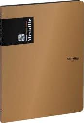 Biblioraft A4 Metallic cupru