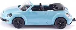 Model auto VW The Beetle Cabrio Siku – decapotabil din metal, culoare albastru