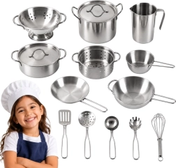 Accesorii de bucătărie din oțel inoxidabil Classic World EDU