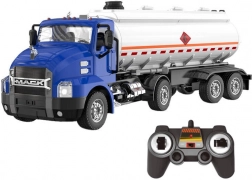 Camion cisternă telecomandat 1:26 Double Eagle (albastru)