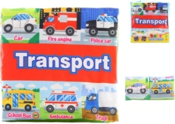 Carte textilă fosnitoare Animăluțe 2în1