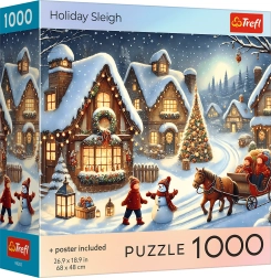 Puzzle Sania Sărbătorească 1000 piese TREFL