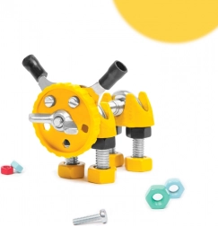 the offbits set de construcție puppybit – cățeluș mecanic creativ