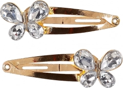 Agrafe de păr cu fluturi - 2 buc