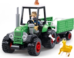 Sluban Metropolis tractor cu remorcă