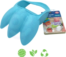 Woopie Green gheară și lopățică pentru nisip din material biodegradabil