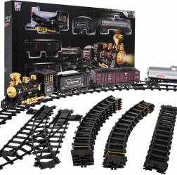 Set trenuleț pentru copii cu funcție de fum