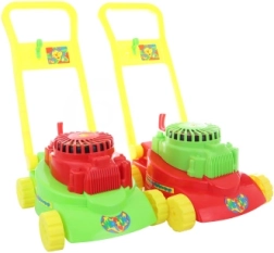 Mașină de tuns iarbă pentru copii cu mâner rabatabil – mix de culori