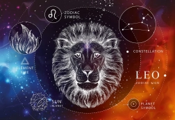 Puzzle Zodiac Leu 250 Piese