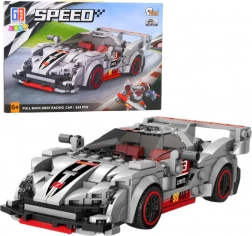 Set de construcție mașină și robot 2în1, 363 piese