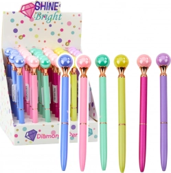 Pix cu bilă elegant cu perlă și cerneală albastră