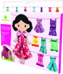 Pockets origami hăinuțe pentru păpușă de hârtie