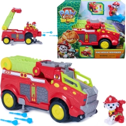 Patrula Cățelușilor Dino Rescue Responder – vehicul de pompieri Marshall cu figurină și proiectile (25 cm)