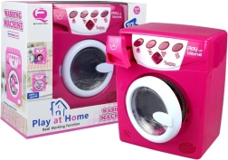 Mașină de spălat pe baterii Sunet Roz