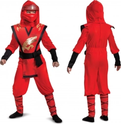Costum pentru copii LEGO NINJAGO Kai 7–8 ani (127–136 cm)