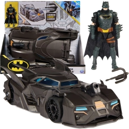DC Comics Batman cu figurină și Batmobil