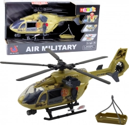 Elicopter militar de salvare 1:14 cu lumini și sunete
