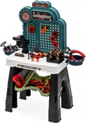 Banc de lucru pentru copii cu unelte Baby Mix – set de lucru cu 103 piese