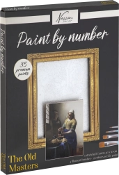 Pictură după numere pe pânză Milk Made 40 × 50 cm