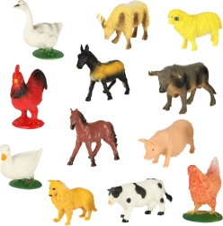 Set de figurine educative cu animale de la fermă