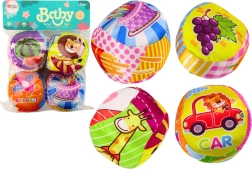 Bile moi colorate educative zornăitoare 4 buc. Set