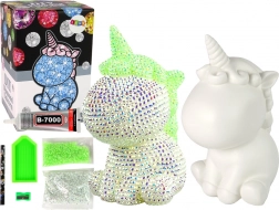 Set creativ DIY Unicorn Diamant Verde