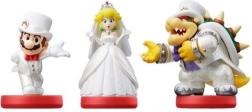 figurine amiibo Super Mario – set de nuntă Mario, Peach și Bowser (3 buc)