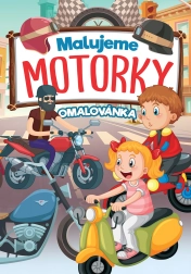 Colorăm motociclete – carte de colorat pentru copii