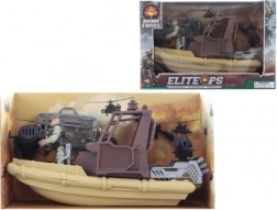 Navă de război cu soldat și accesorii