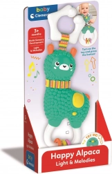 Zornăitoare interactivă Alpaca fericită BABY CLEMENTONI