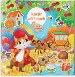 Motanul încălțat – poveste cu autocolante