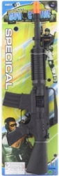 Mitralieră de plastic cu zgomot pentru copii
