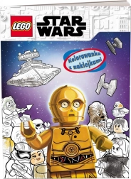 Lego Star Wars carte de colorat cu autocolante