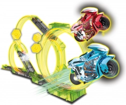 Spin and Build Deluxe pistă cu două motociclete
