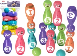 Set de popice cu fețe vesele