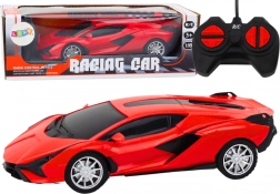Mașinuță de curse cu telecomandă RC roșie 1:22