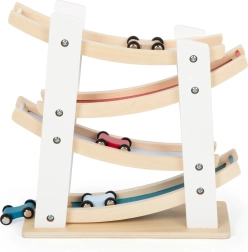 Pistă de curse în cascadă din lemn