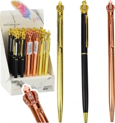 Pix de metal automat Koruna cerneală albastră 1,0 mm