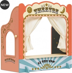 Teatru de păpuși din lemn