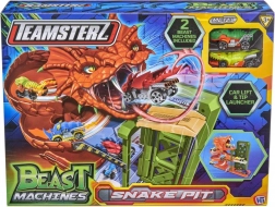 Teamsterz Pista Serpentină cu Garaj Pirat și 2 Mașinuțe