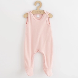Salopetă pentru bebeluși New Baby Classic II roz deschis 68