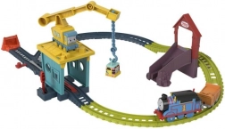 Thomas și prietenii săi – macaraua Carly și Sandy, set de tren motorizat