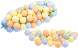 Mingi din plastic colorate pentru piscina cu bile - 100 buc.