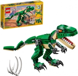 Set de construcție LEGO Creator – dinozauri puternici 3 în 1