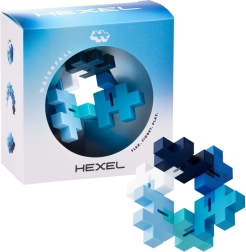 Plus-Plus Hexel Waterfall fidget antistres din piese BIG