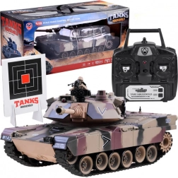 Tanc controlat de la distanță US M1A2 1:18